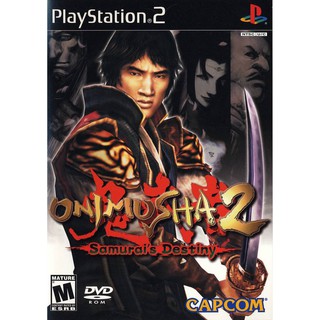 Onimusha 2: Samurais Destiny (USA) PS2 แผ่นเกมส์ps2 เกมเพล2 แผ่นplay2