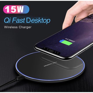 แท่นชารจไร้สายQi Fast Desktop wireless charger 15W