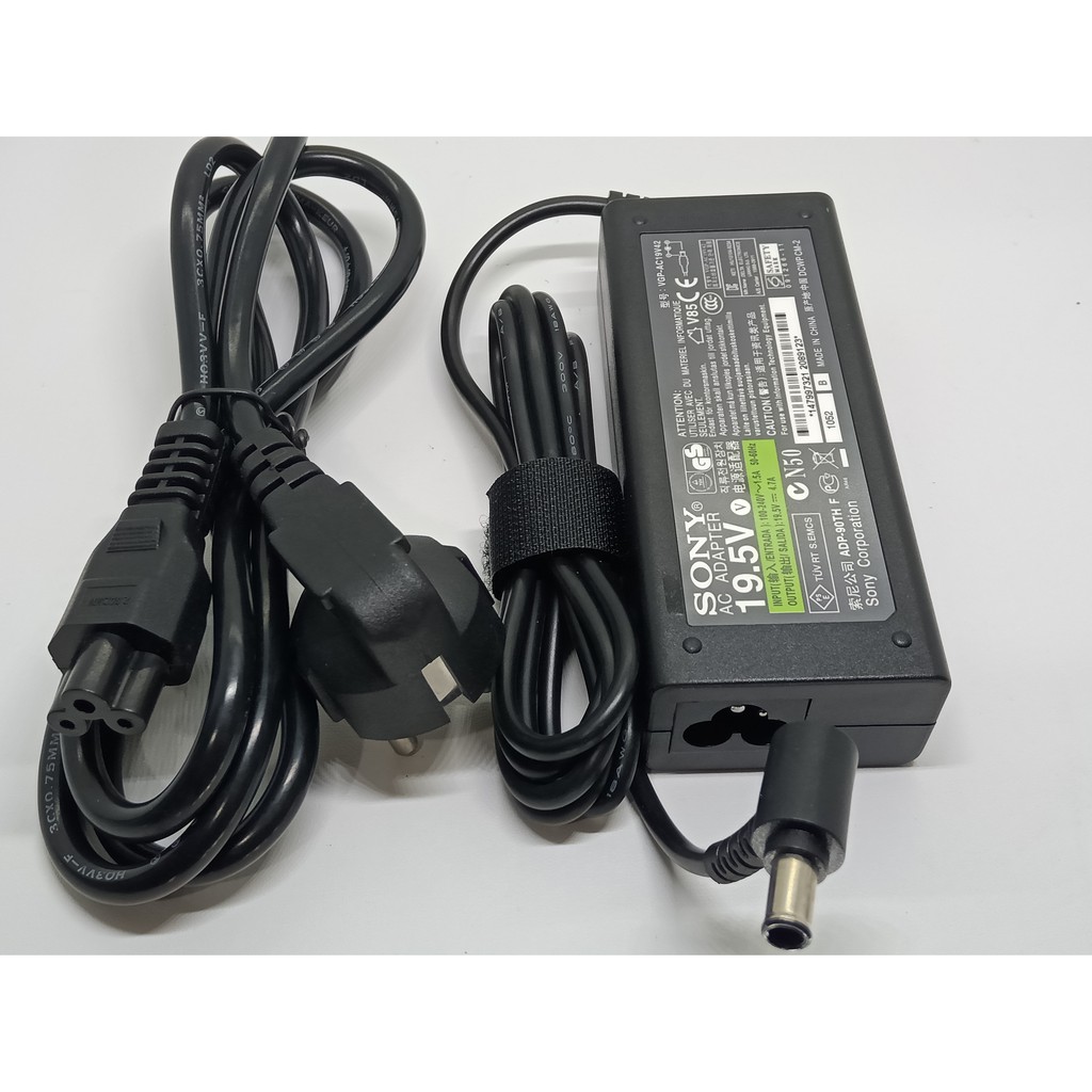 อะแดปเตอร์แล็ปท็อป Sony 19v-4.7a Fit VGN-FS VGN-S VPCS Series