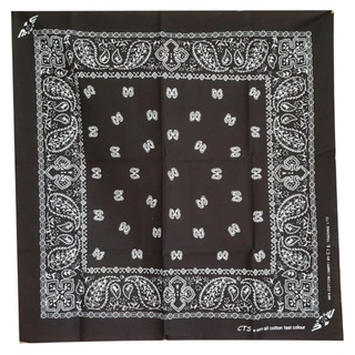 Bandana ผ้าเช็ดหน้าวินเทจ ผ้าโพกหัว cotton 100% โพกศรีษะ เนื้อผ้านิ่ม ผูกผมได้