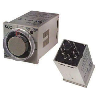 Omron ทามเมอร์Time Limit ,24VDC Operation Single Timer Relay, PCB Pin, 6 s → 60 s, SPDT, 1 Contacts