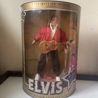 Barbie เอลวิส Elvis Presley Jailhouse Rock doll figure Hasbro 12"