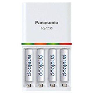 ชุดชาร์จ Panasonic Eneloop ชาร์จไว 1.5 ชม. พร้อมถ่านชาร์จ Eneloop AAA 4 ก้อน ของแท้ประกัน 1 ปี* สามารถออกใบกำกับภาษีได้