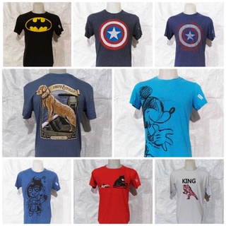 ตัวละ 100 บาท เสื้อยืดมือสองUSA Size M รอบอก(39-42) ชุดที่ 1