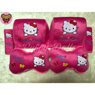 ชุดหุ้มเบาะ Big Set (6ชิ้น)Hello Kitty ผีเสื้อบานเย็น#มีเก็บเงินปลายทาง