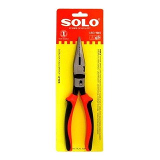 pliers 8" POWERSPRING SOLO 1518 LONG NOSE PLIER Hand tools Hardware hand tools คีม คีมปากแหลม POWERSPRING SOLO 1518 8 นิ