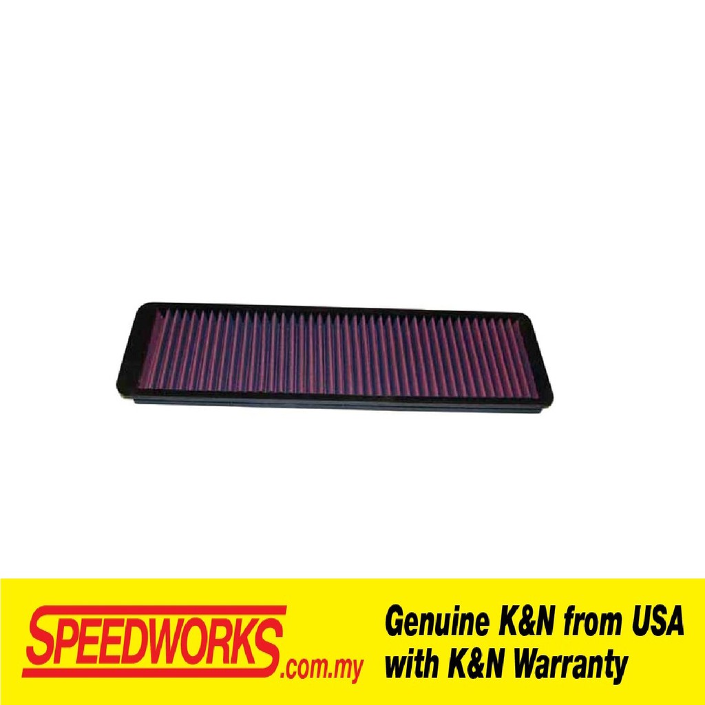 1996 Jaguar XJS 6.0L V12 - K&N กรองอากาศประสิทธิภาพล้างทําความสะอาดได้