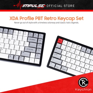 Keychron XDA Profile PBT ชุดปุ่มกดคีย์บอร์ด สไตล์เรโทร สําหรับ K2