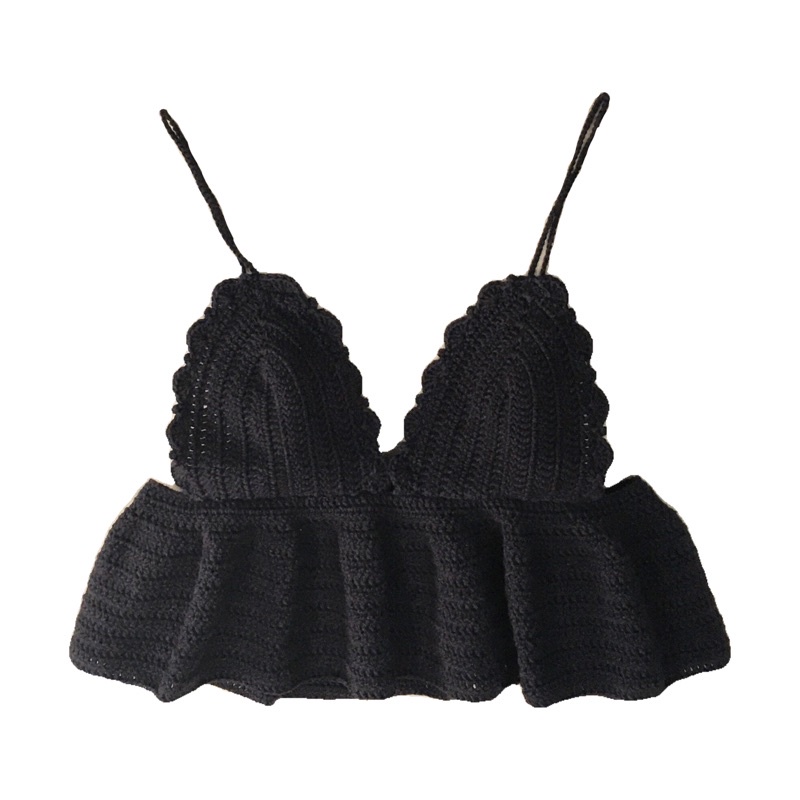 Ruffle Top โครเชต์**