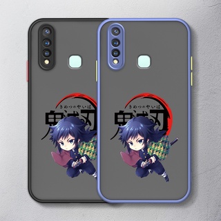 เคสโทรศัพท์มือถือ กันกระแทก ลายการ์ตูน Demon Slayer Tomioka Giyuu น่ารัก สําหรับ VIVO Y53 Y19 Y12S Y17 Y15 Y12 Y66 Y67 Y65 Y3 Y20 Y50 Y30 Y30i Y20S Y20I Y91 Y95 Y93 2020 G 2021 For Soft Case Phone Casing Camera Lens Protector Full Cover simple Silicone Ca