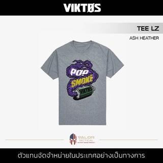 Viktos - Tee LZ [ASH Heather] เสื้อยืด สกรีนลายกราฟฟิค เสื้อสกรีนลายเท่ๆ เสื้อยืดสีเทา