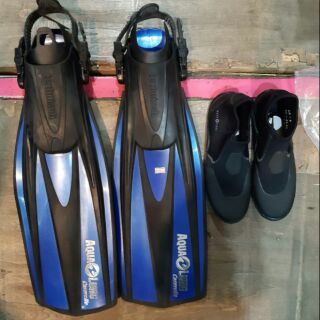 SCUBA DIVING Boots Open heel Fins