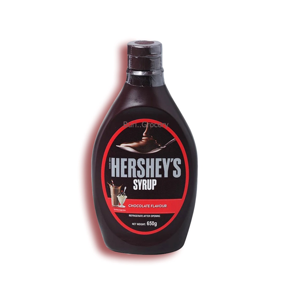 เฮอร์ชีส์ ช็อกโกแลตไซรัป HERSHEY'S CHOCOLATE SYRUP 650 ก.