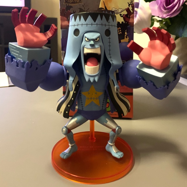 WCF One Piece World Collectable Figure – Kumamoto Reconstruction Project 08 – Franky – Retro Japan