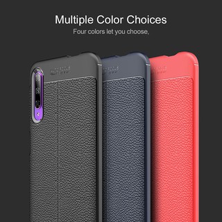 MobileCare Huawei Nova 3, Nova 3i Nova 3e Huawei Y9/Y9 Pro 2019 P20 - Silicone Litchi Leather PU Back Cover