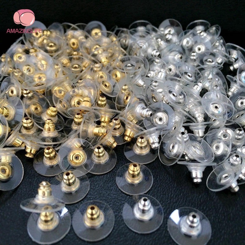 จุกยางซิลิโคนนิ่ม สําหรับปิดหู เครื่องประดับ DIY 30 100 ชิ้น ราคา ถูกที่สุด ดีลบีเคเค แกลเลอรีภาพที่ 2