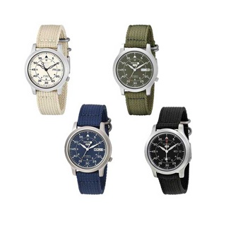 [โค้ด615FASH150 ลด10%]ของแท้ นาฬิกาข้อมือ Seiko Sport 5 Automatic Military Watch