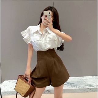 เสื้อเชิ้ตแขนกุด #เสื้อผ้าแฟชั่นราคาถูก