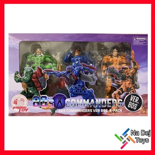 Ramen Toy 80s Commanders 3-Pack 6"Figure ราเมน ทอย 80 คอมมานเดอร์ 3-แพค ขนาด 6 นิ้ว ฟิกเกอร์