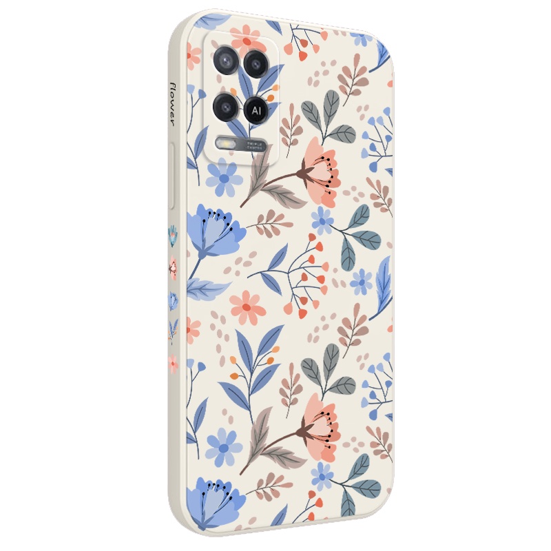 เคสโทรศัพท์มือถือแบบนิ่ม ลายสวนโรแมนติก สร้างสรรค์ ใส่สบาย สําหรับ OPPO A54 A74 A33 A53 2020 A52 A72 A92 4G 5G