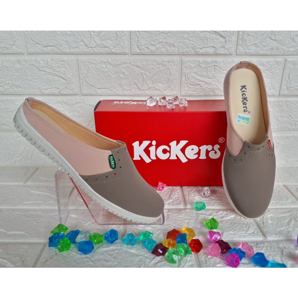Kickers รองเท้าผู้หญิงรองเท้าส้นแบน KICKERS รองเท้า