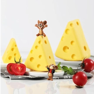 🐹🧀พร้อมส่ง🧀พิมพ์ชีส พิมพ์วุ้น แม่พิมพ์ซิลิโคน แม่พิมพ์ชีสเด้ก 8 ช่อง