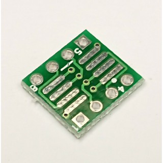 SOP8 TO DIP8 PCB Adaptor แผ่นปริ้นแปลงขา IC จาก ชิพ SMD 8 ขา เป็น DIP 8 ขา