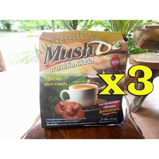 Delong MushDe Coffeemix with Reishi mushroom 17 g.x 15 sachets 3 sachets