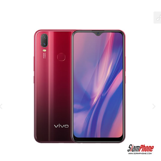 สมาร์ทโฟน Vivo Y11มีสีให้เลือก (Colors) : Red Green