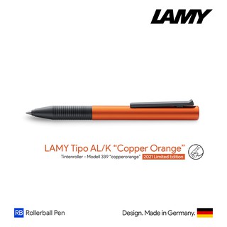 Lamy Tipo AL/K "Copper Orange" Rollerball Pen - ปากกาโรลเลอร์บอลล์ลามี่ทิโป้  สีคอปเปอร์ออเรนจ์