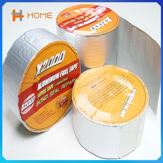 เทปกาวกันรั่ว x2000 Super Adhesive Waterproof Tape เทปกาวกันน้ำติดหลังคารั่ว ท่อน้ำรั่ว เทปอลูมิเนียม เทปกันความร้อน