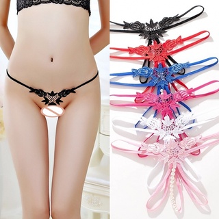 กางเกงในผู้หญิง เซ็กซี่ จีสตรีง G-string บิกินี่ Bikini (F-U0024)