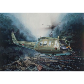 พลาสติก โมเดล ประกอบ ITALERI สเกล 1/48 UH-1D Iroquois (0849)