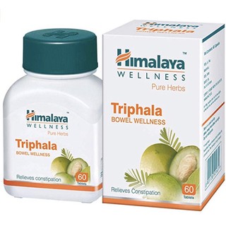 Himalaya Triphala ลดอาการท้องผูก 60 เม็ด