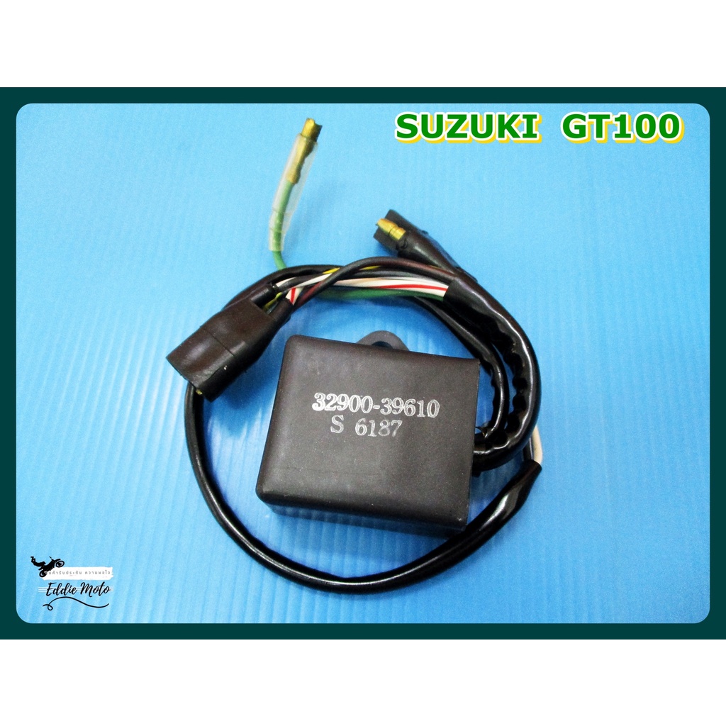 CDI C.D.I. UNIT Fit For SUZUKI GT100 // กล่องไฟ กล่องซีดีไอ สีดำ