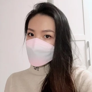 พร้อมส่ง KF94 Face mask แมสสายรุ้ง หน้ากากอนามัย หน้ากากเกาหลี ทรงเกาหลี 3D 1แพ็ค10ชิ้น ป้องกันฝุ่น ไวรัส