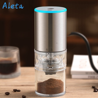 DANLE เครื่องบดเมล็ดกาแฟเครื่องบดเมล็ดกาแฟชาร์จ USB แบบพกพา
