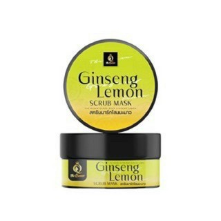 สครับมาส์กโสมมะนาว The Queen Ginseng Lemon Scrub Mask