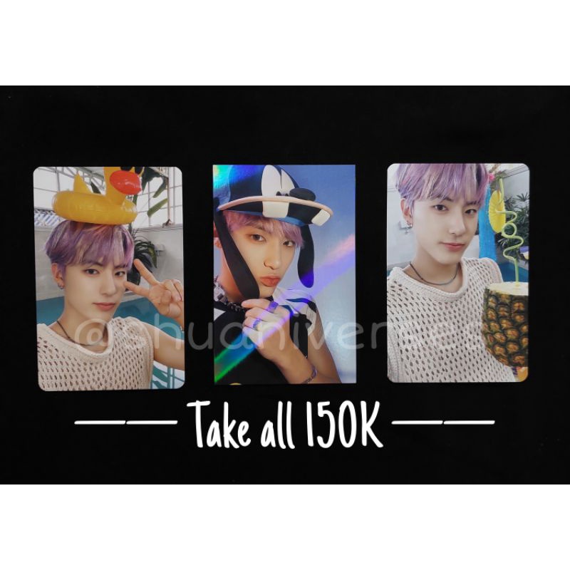 [BOOKED] The BOYZ ERIC SET  THRILLING SPLASH DUCK + PINEAPPLE + MAKESTAR 1 การ์ดรูปถ่ายพีซีอย่างเป็น