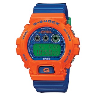 Casio G-Shock รุ่น DW-6900SC-4DR - สีส้ม/น้ำเงิน