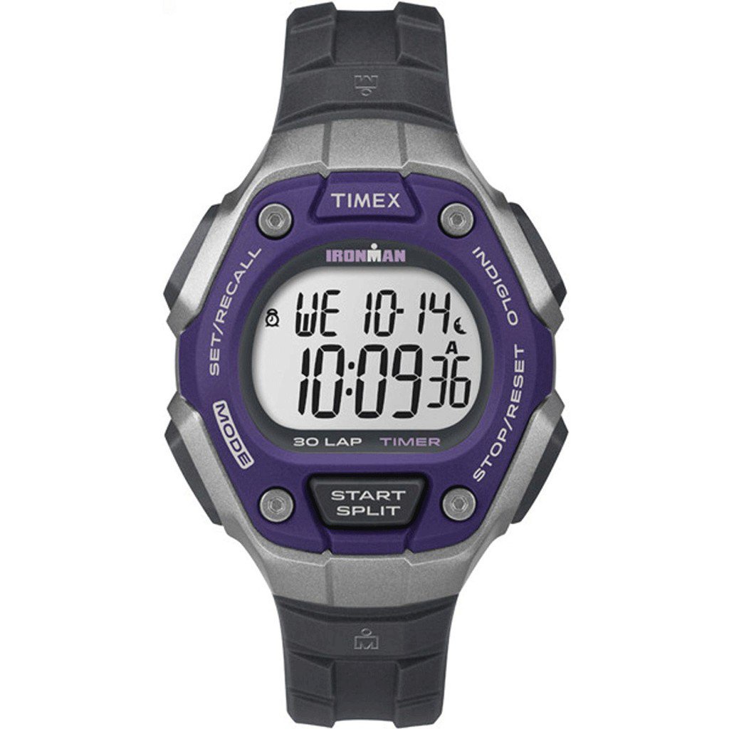 jlJk Timex TM-TW5K89500 Ironman นาฬิกาข้อมือผู้หญิง สีเทาเข้ม