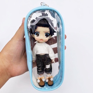 กระเป๋าใส่ตุ๊กตา Ob11 1/12Bjd Gsc Ymy Molly Body9 Obitsu11 สีใสสําหรับตุ๊กตา