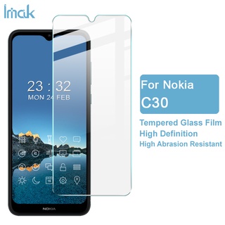 ฟิล์มกระจกนิรภัยกันรอยหน้าจอ บางพิเศษ กันระเบิด สําหรับ Imak Nokia C30 9H NokiaC30