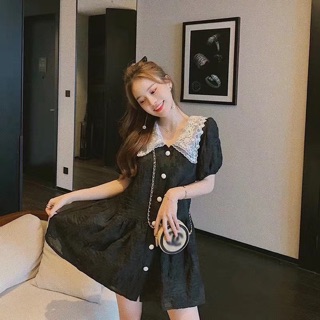 JY507 🐻 Blacky dress มินิเดรสสีดำ เนื้อผ้าเกรดพรีเมี่ยมมีน้ำหนัก