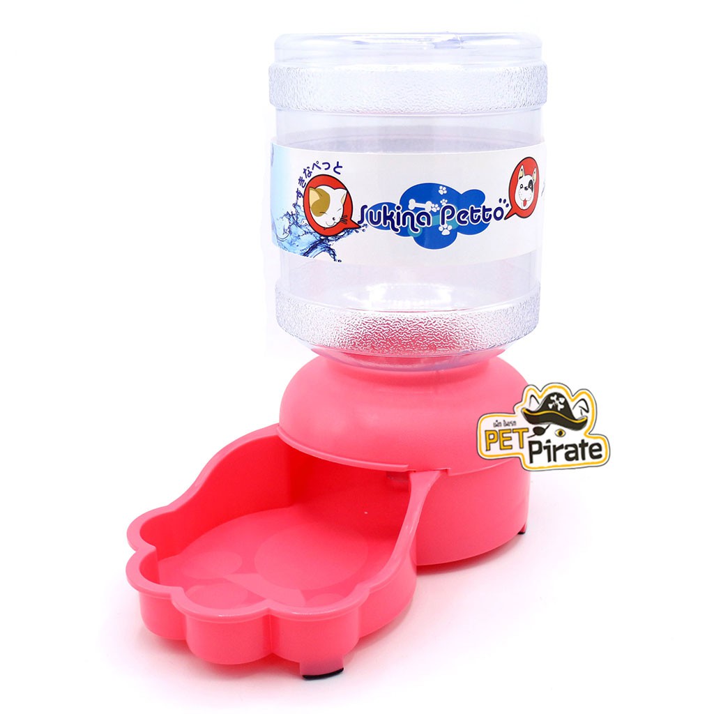 Sukina Petto ที่ให้น้ำกึ่งอัตโนมัติ สำหรับสับสุนัขและแมว ถังใส่น้ำสำหรับสัตว์เลี้ยง บรรจุได้ 2 ลิตร