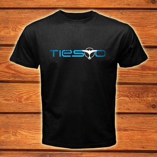 เสื้อยืดครอปเสื้อยืด พิมพ์ลายโลโก้เพลง Dj Tiesto Trance HouseS-5XL