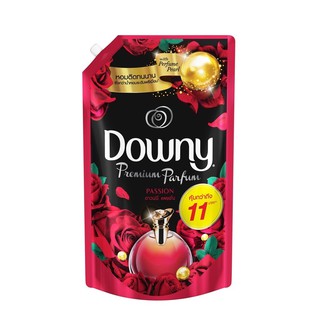 Downy ดาวน์นี่ Premium Parfum น้ำยาปรับผ้านุ่ม สูตรเข้มข้นพิเศษ แบบเติม 1.25 ลิตร - แพชชั่น