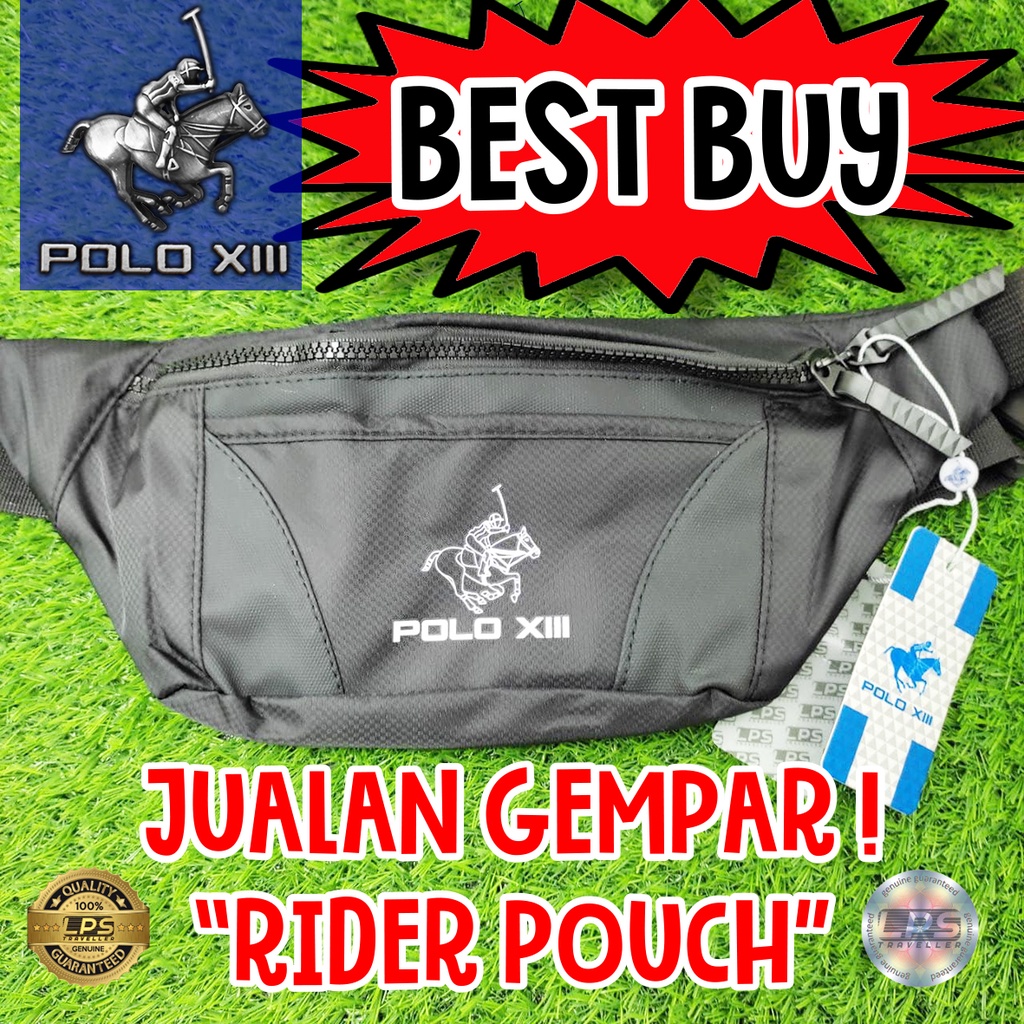 Polo XIII กระเป๋าคาดเอว กันน้ํา สําหรับผู้ชาย PXWB0122-390026