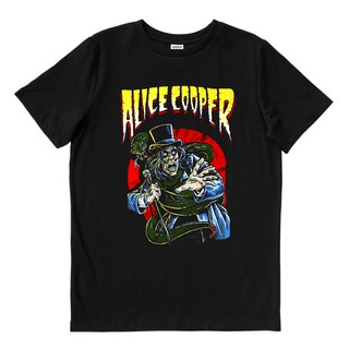 Alice COOPER - การ์ตูน | เสื้อยืด พิมพ์ลายวงดนตรี | Merch เครื่องดนตรี | Unisex | Merch เครื่องดนตรี | หินแข็ง | Hevy โลหะ