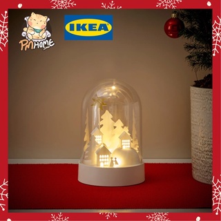 STRÅLA สตรัวลา ของขวัญ คริสต์มาส ไฟ LED ประดับโต๊ะ  VINTERFINT  Christmas 2022 ไฟประดับคริสมาส IKEA STRALA ของฝาก